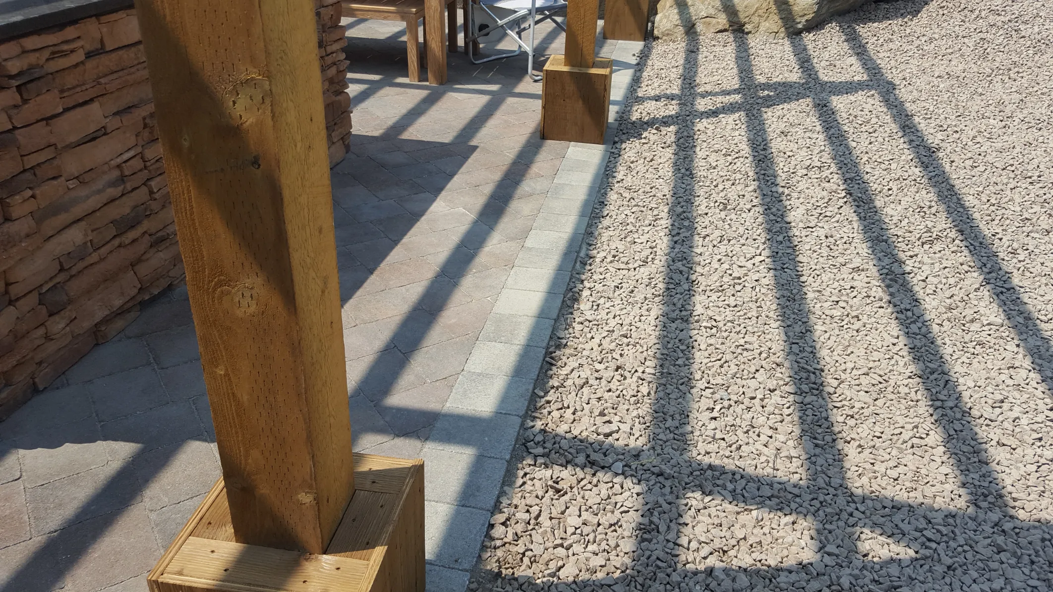 Paving stone project in Osoyoos and Oliver BC