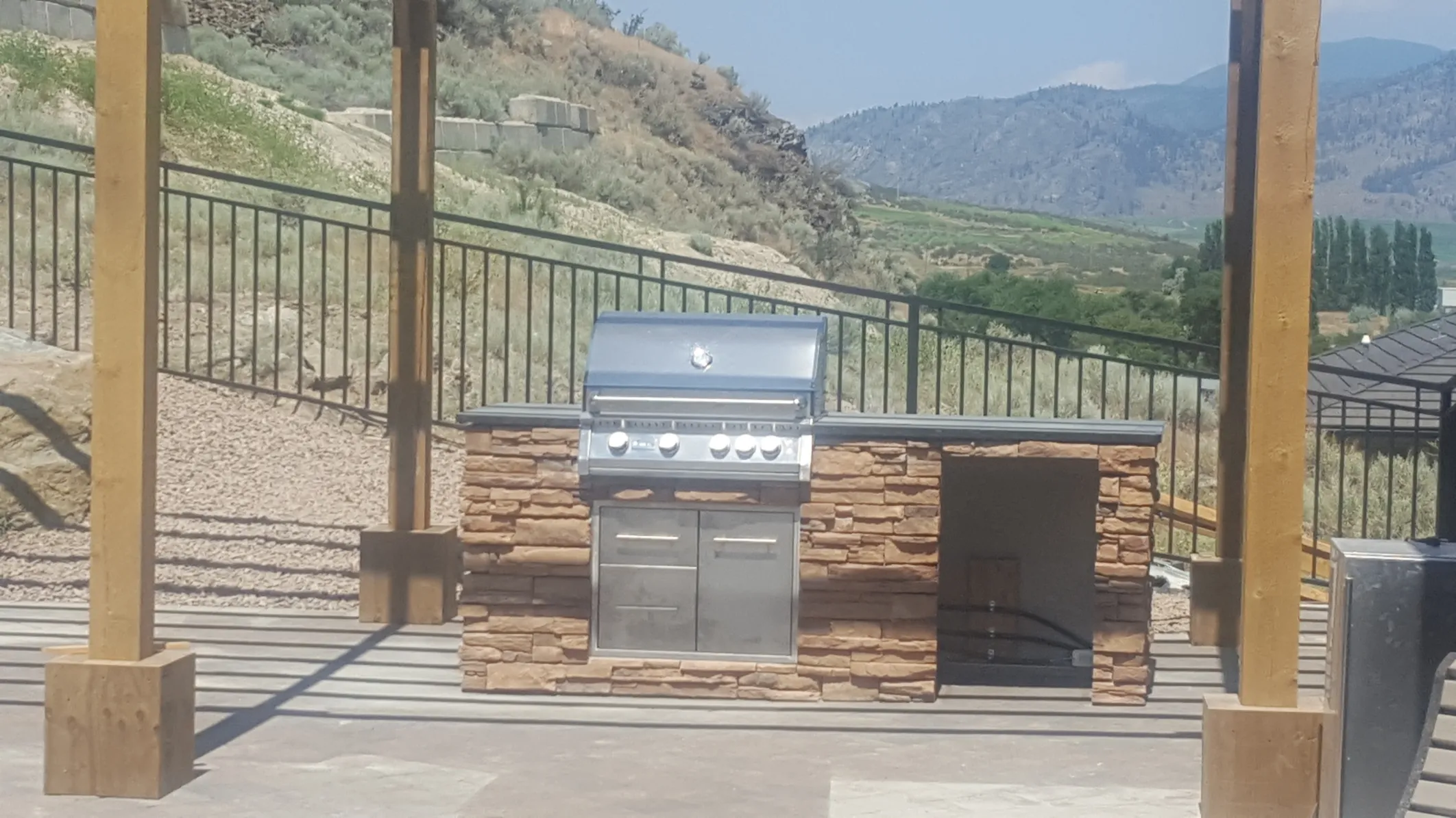 Paving stone project in Osoyoos and Oliver BC