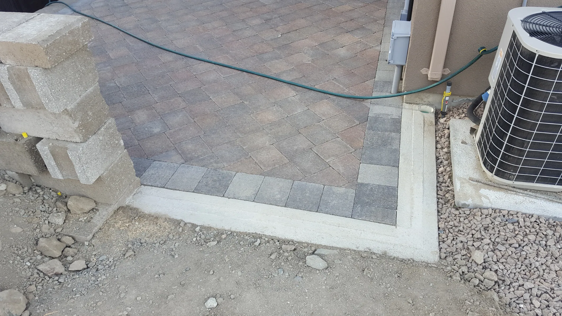 Paving stone project in Osoyoos and Oliver BC