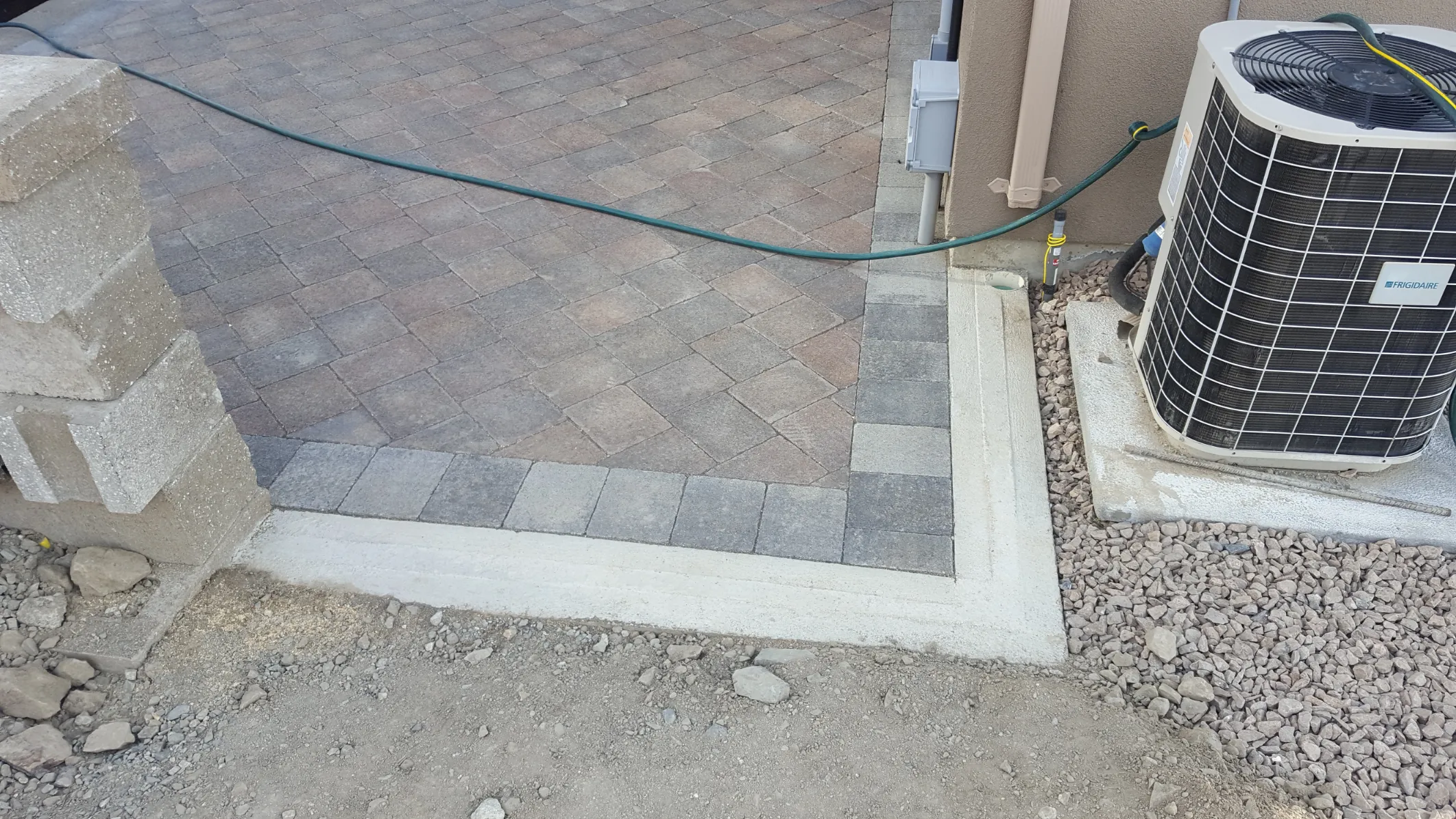 Paving stone project in Osoyoos and Oliver BC