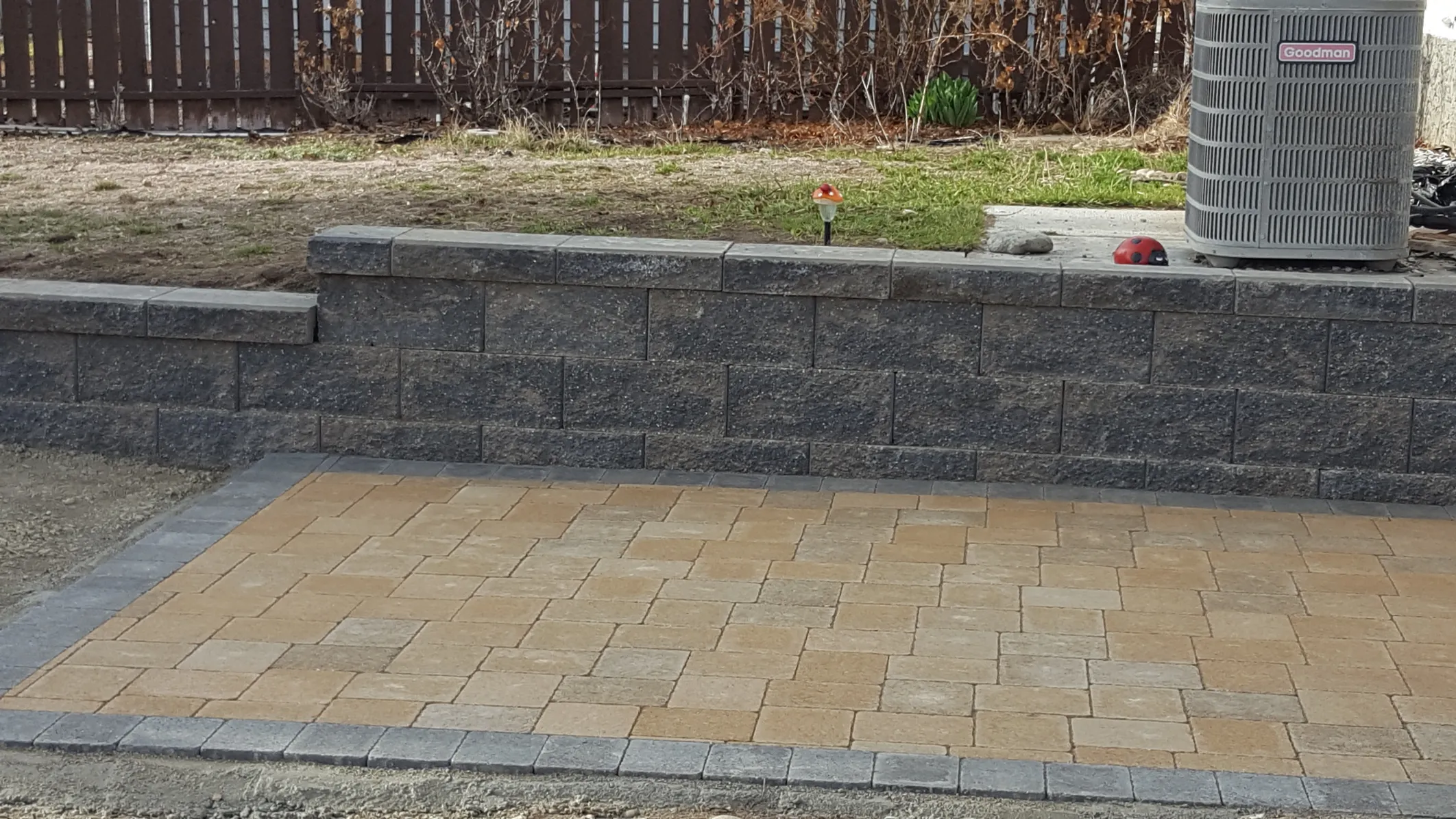 Paving stone project in Osoyoos and Oliver BC