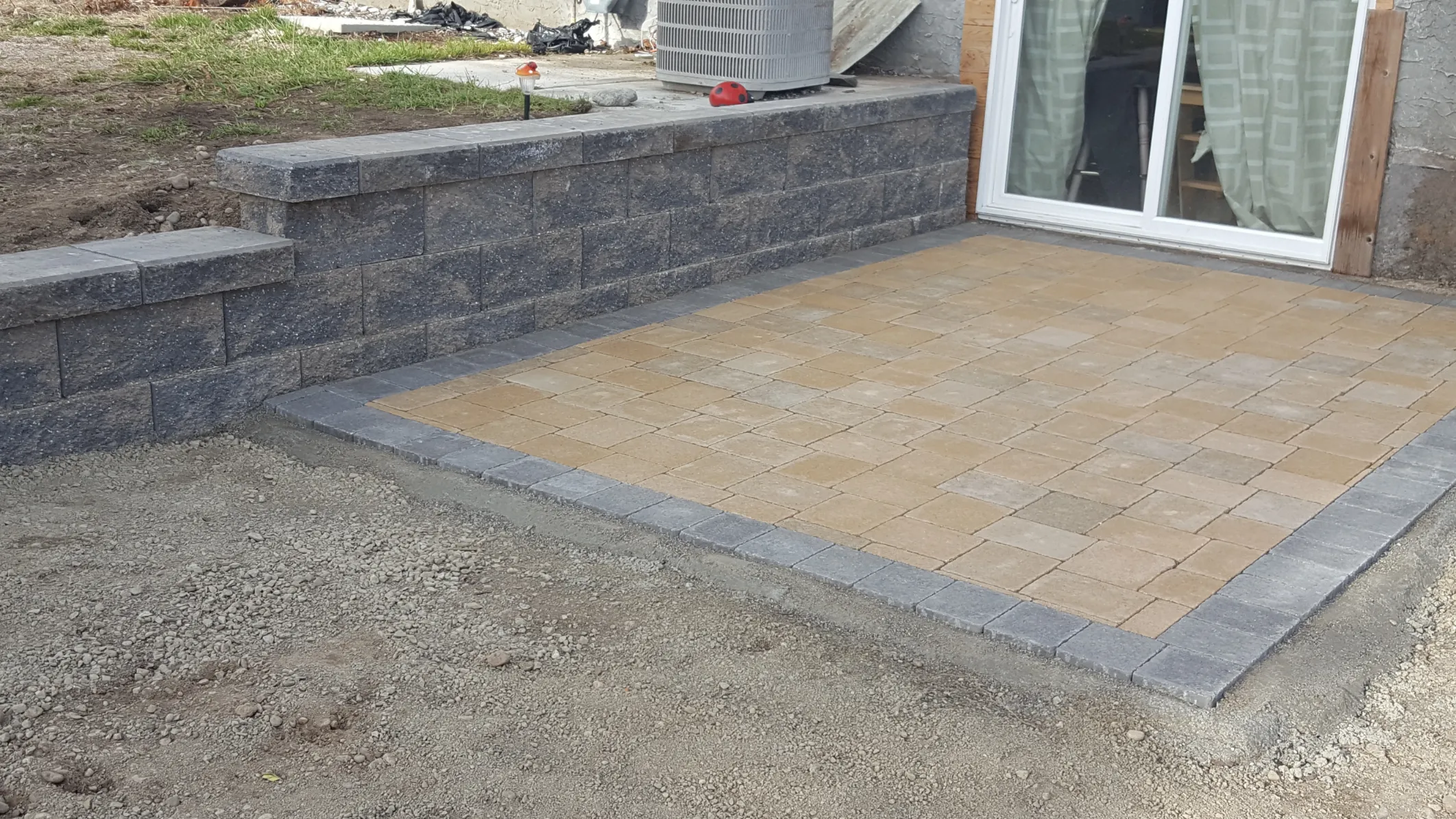 Paving stone project in Osoyoos and Oliver BC