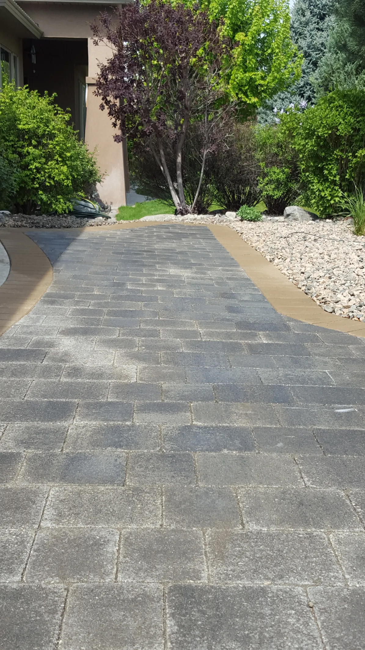 Paving stone project in Osoyoos and Oliver BC