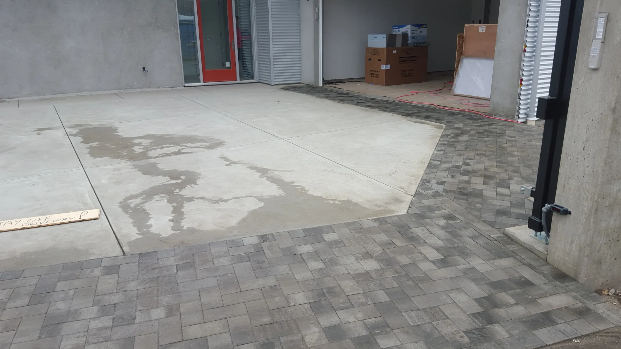 Paving stone project in Osoyoos and Oliver BC