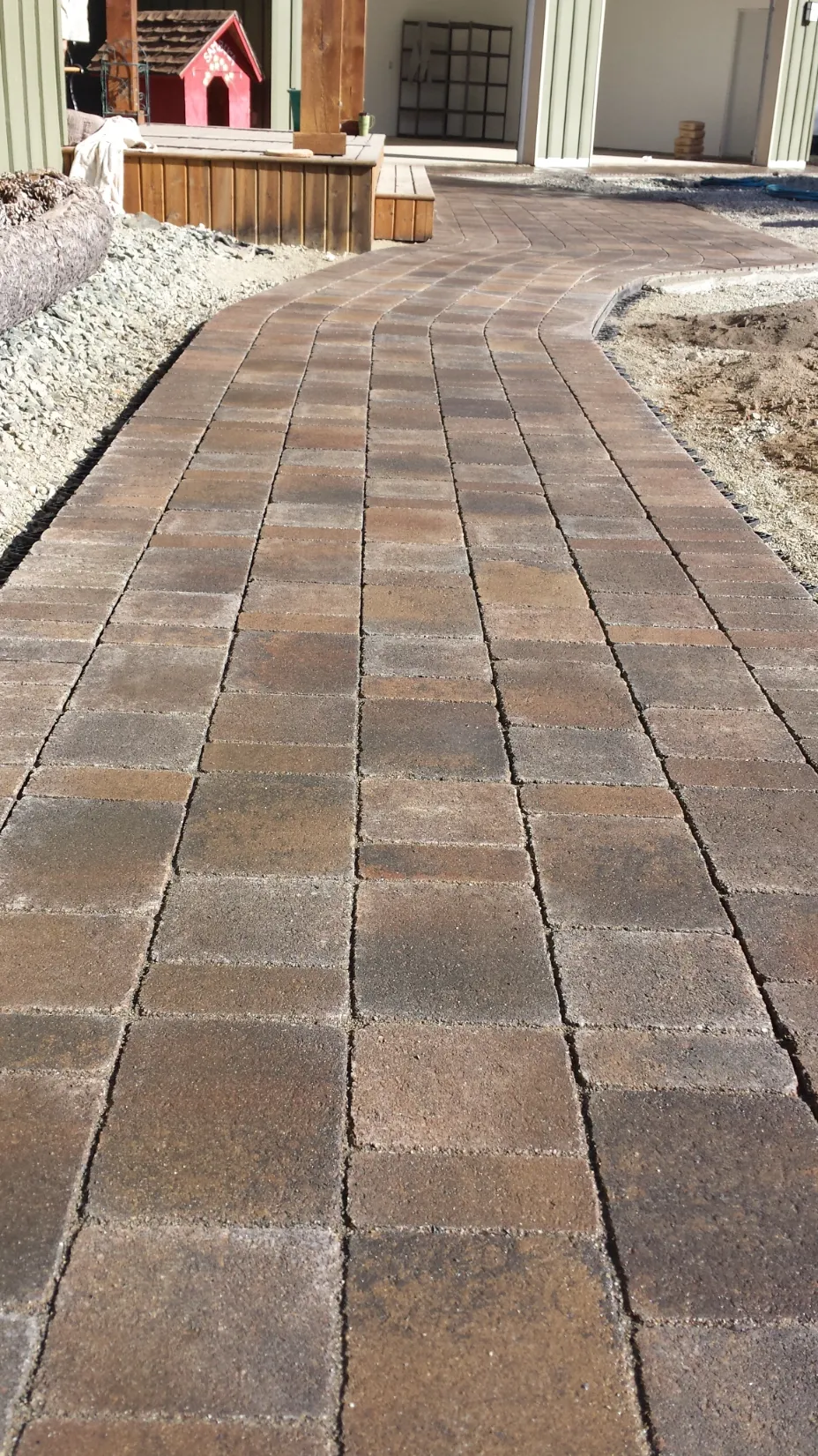 Paving stone project in Osoyoos and Oliver BC