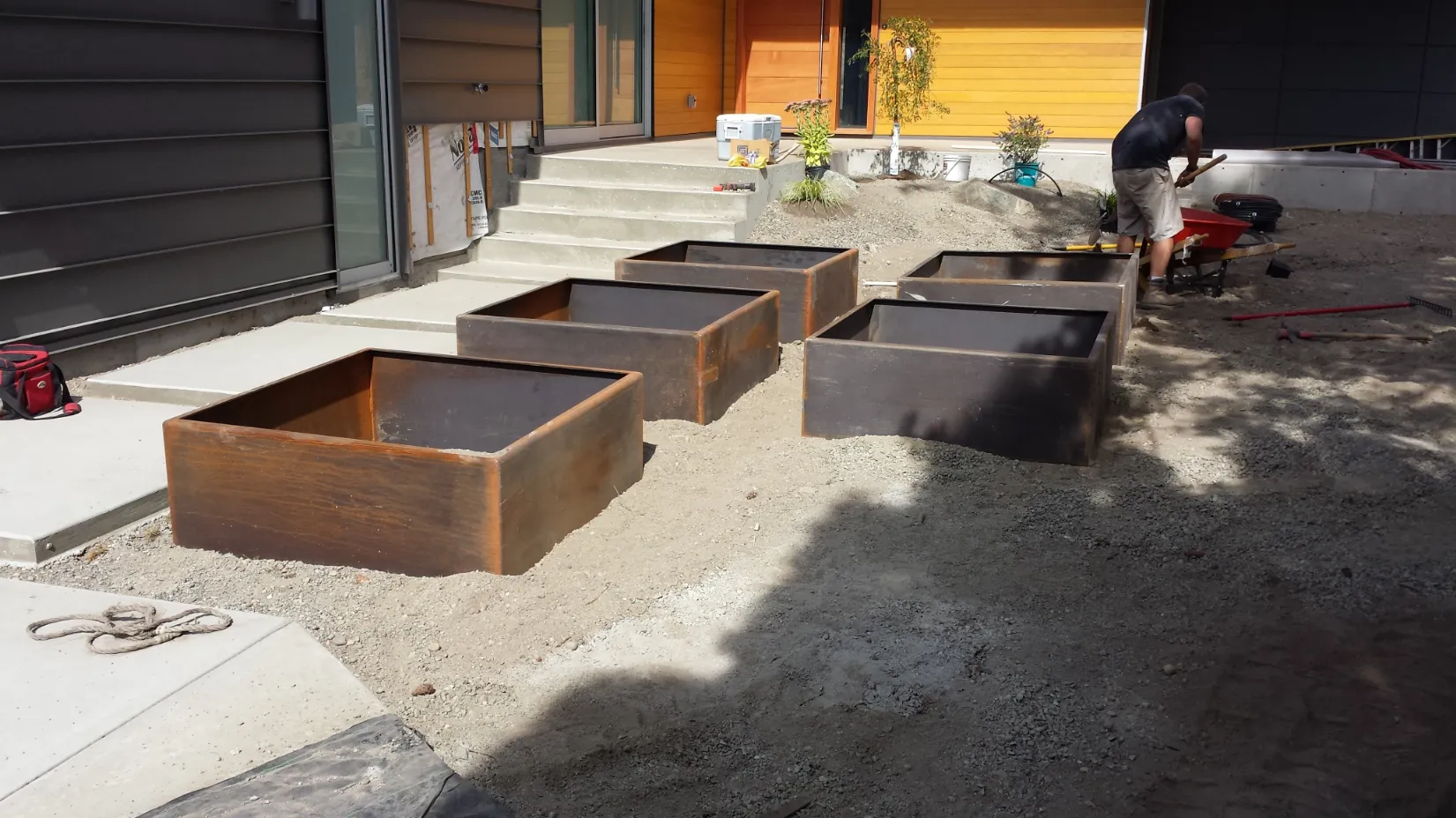 Paving stone project in Osoyoos and Oliver BC