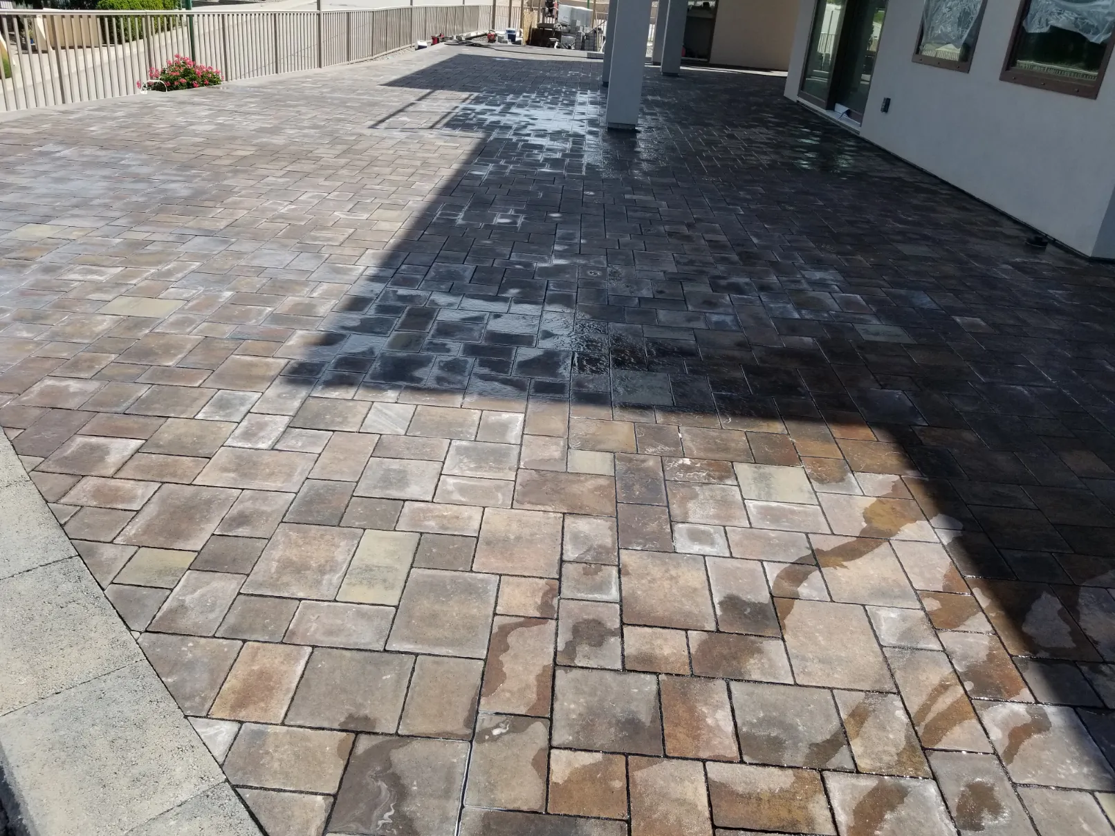 Paving stone project in Osoyoos and Oliver BC