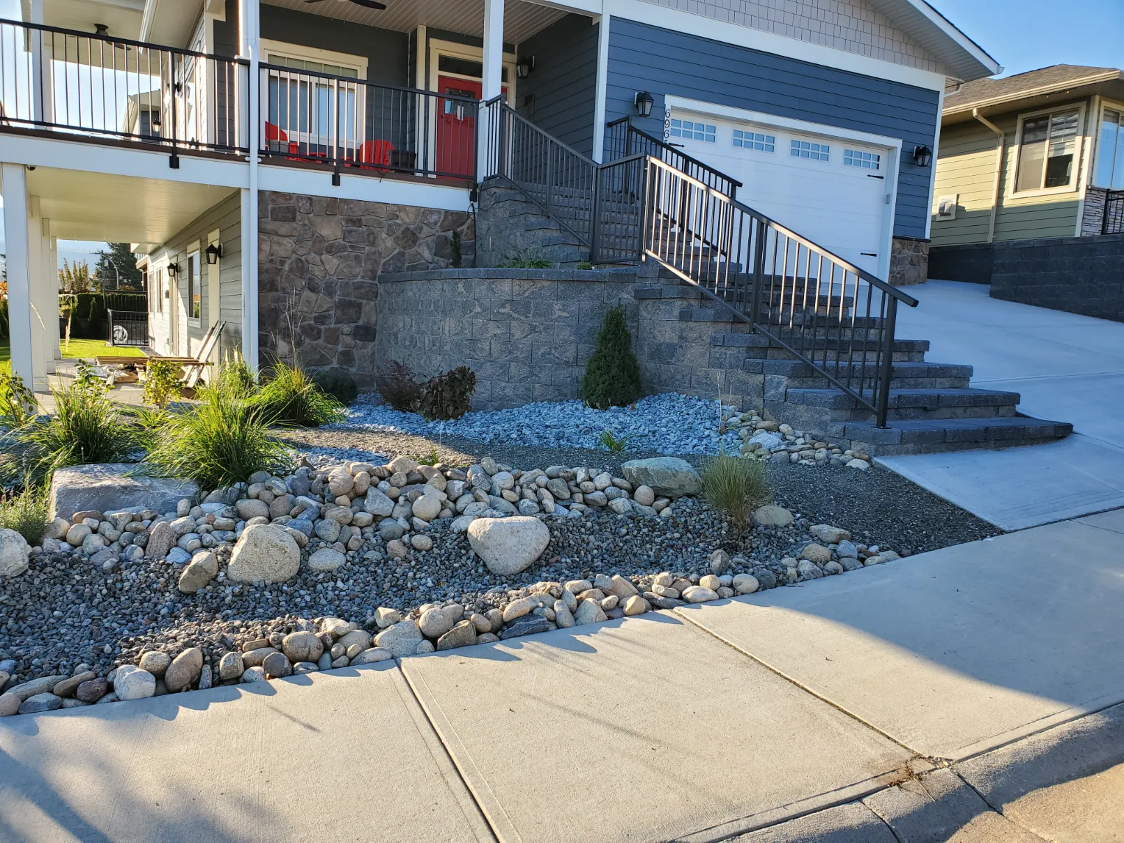 Paving stone project in Osoyoos and Oliver BC