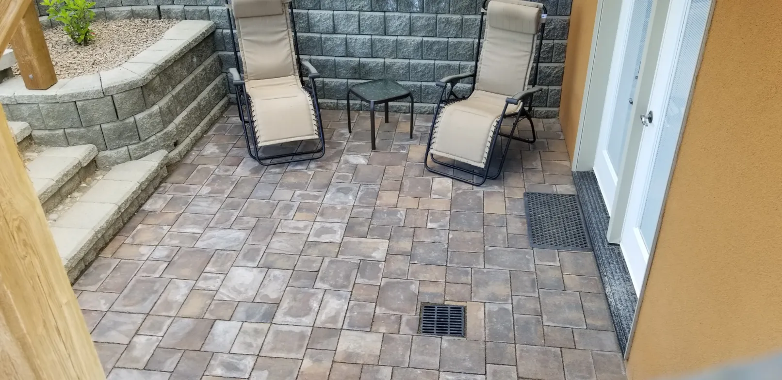 Paving stone project in Osoyoos and Oliver BC