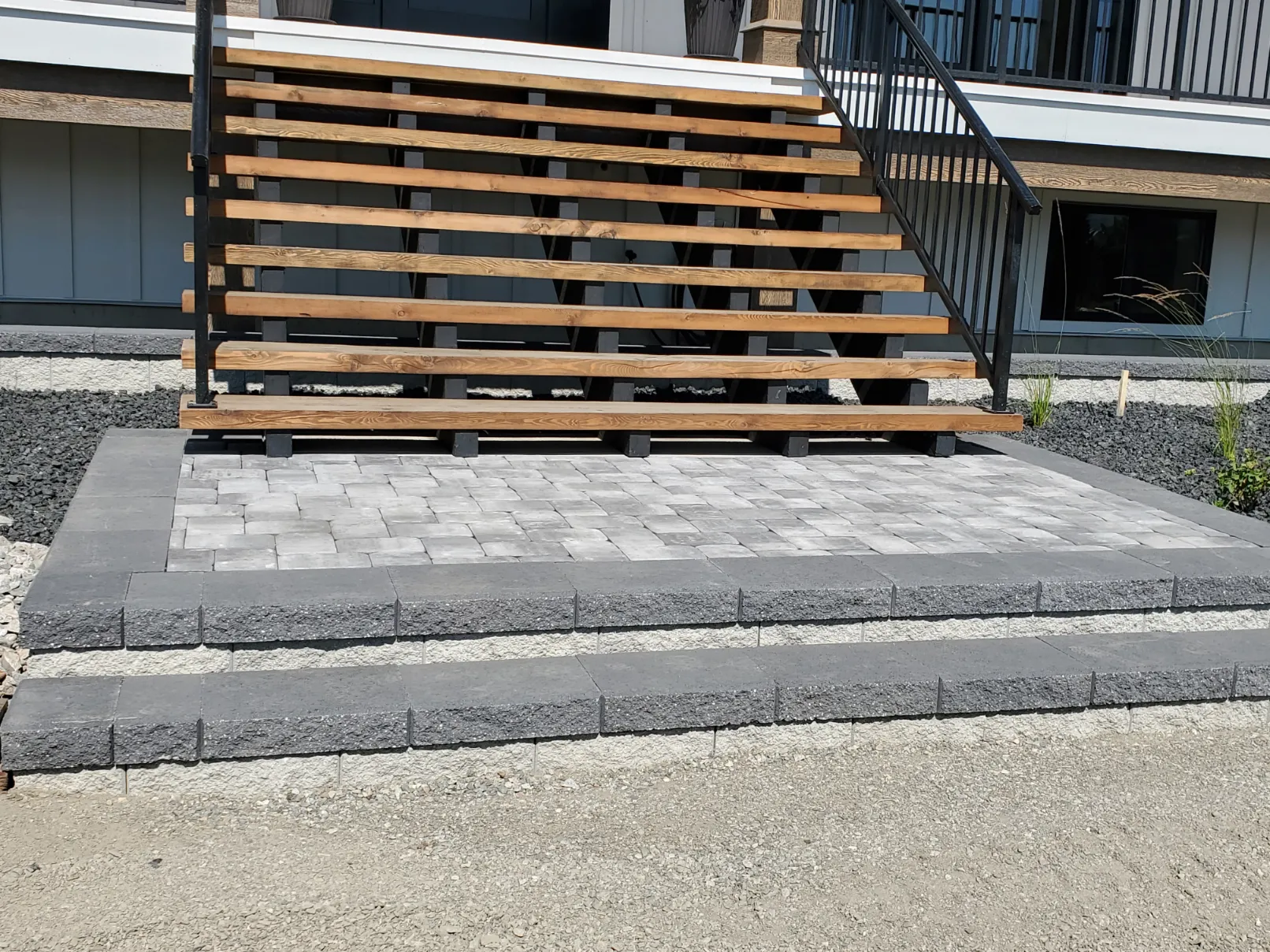 Paving stone project in Osoyoos and Oliver BC