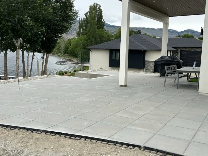 Paving stone project in Osoyoos and Oliver BC