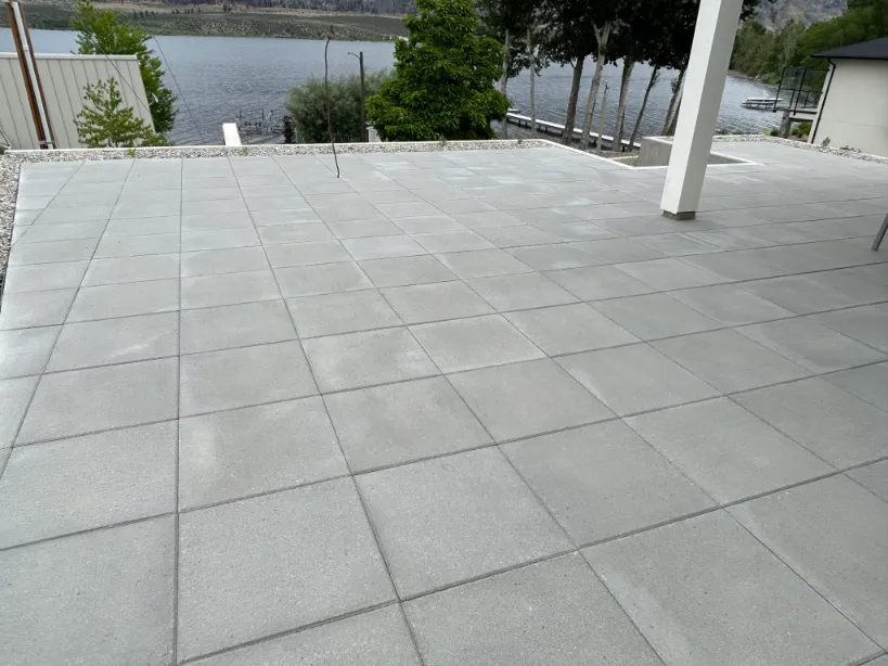 Paving stone project in Osoyoos and Oliver BC