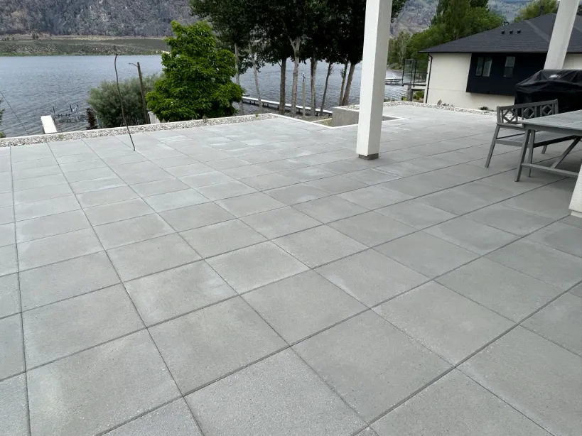Paving stone project in Osoyoos and Oliver BC