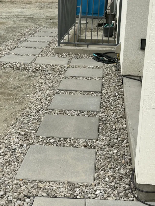 Paving stone project in Osoyoos and Oliver BC