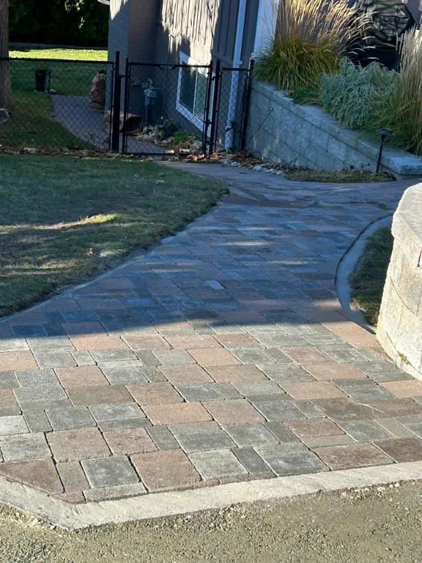 Paving stone project in Osoyoos and Oliver BC