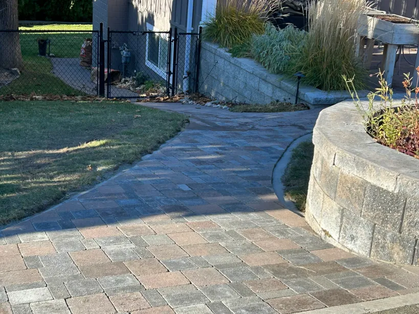 Paving stone project in Osoyoos and Oliver BC