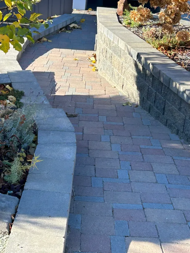 Paving stone project in Osoyoos and Oliver BC