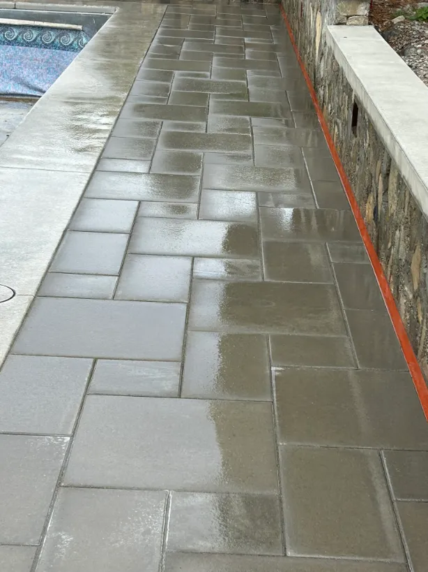 Paving stone project in Osoyoos and Oliver BC
