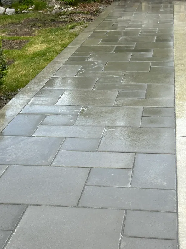 Paving stone project in Osoyoos and Oliver BC