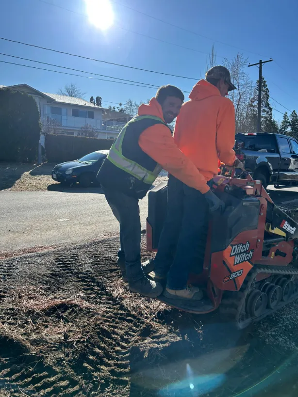 Paving stone project in Osoyoos and Oliver BC