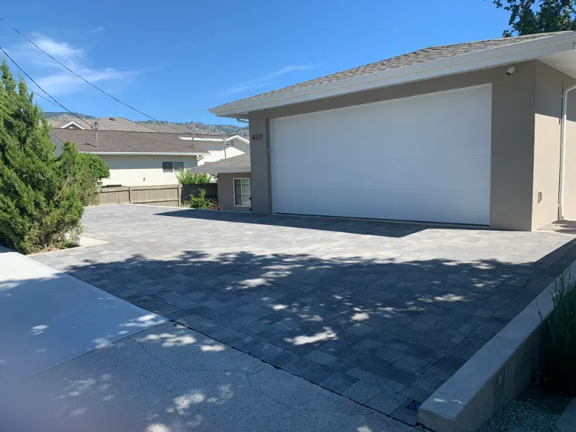 Paving stone project in Osoyoos and Oliver BC