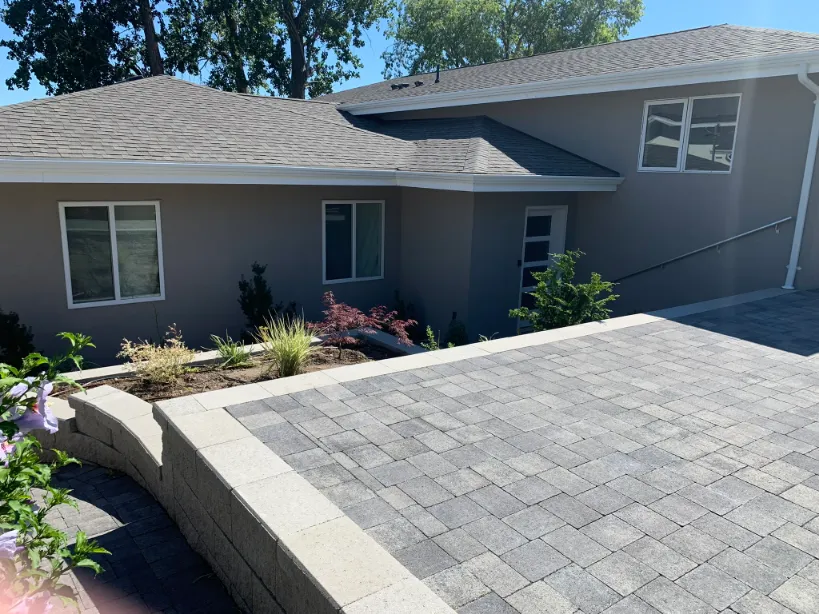 Paving stone project in Osoyoos and Oliver BC