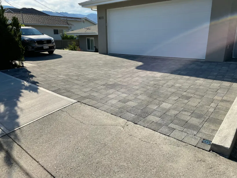 Paving stone project in Osoyoos and Oliver BC