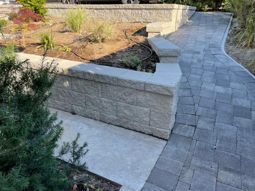 Paving stone project in Osoyoos and Oliver BC