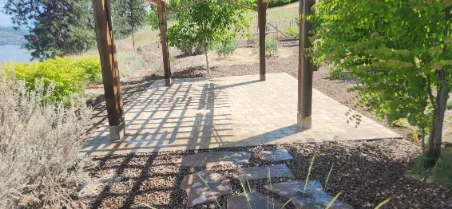 Paving stone project in Osoyoos and Oliver BC