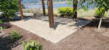 Paving stone project in Osoyoos and Oliver BC