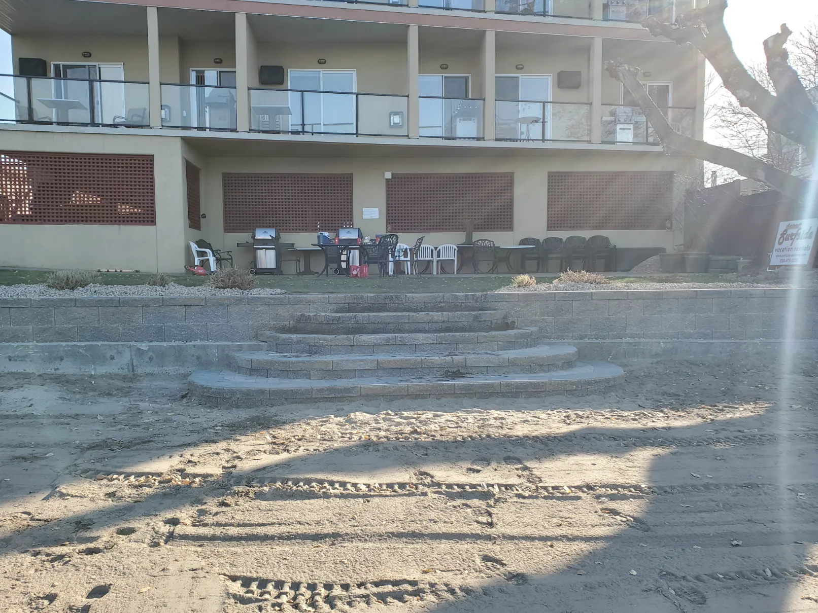 Retaining wall project in Osoyoos and Oliver BC