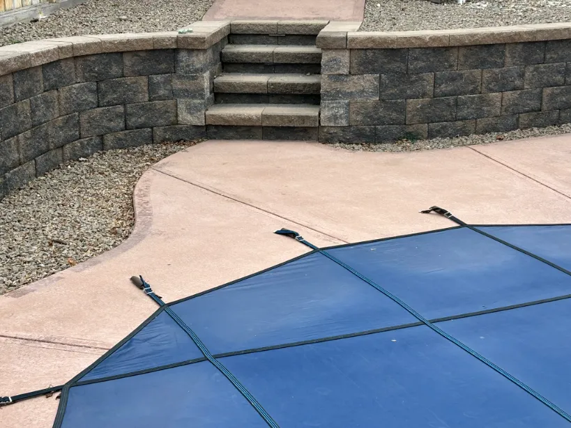Retaining wall project in Osoyoos and Oliver BC