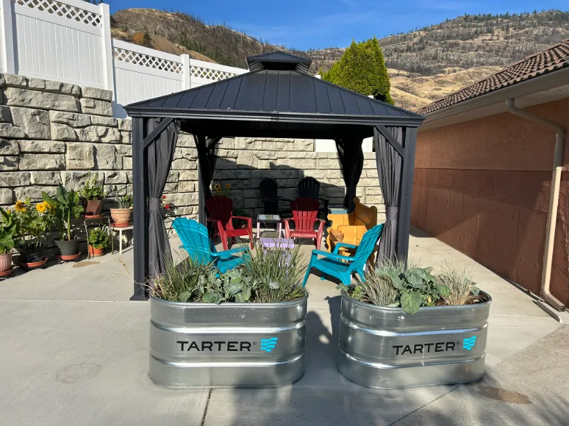 Retaining wall project in Osoyoos and Oliver BC
