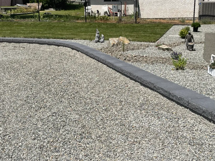Retaining wall project in Osoyoos and Oliver BC