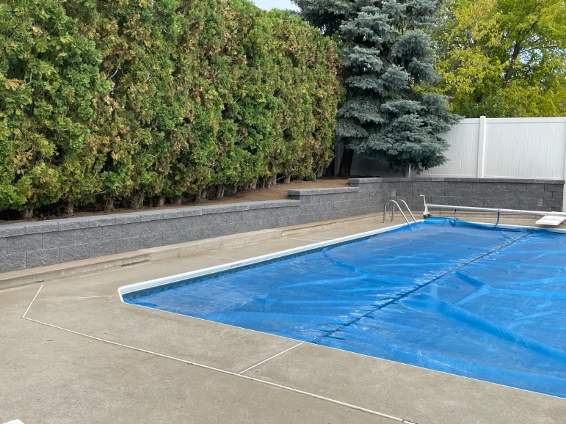 Retaining wall project in Osoyoos and Oliver BC