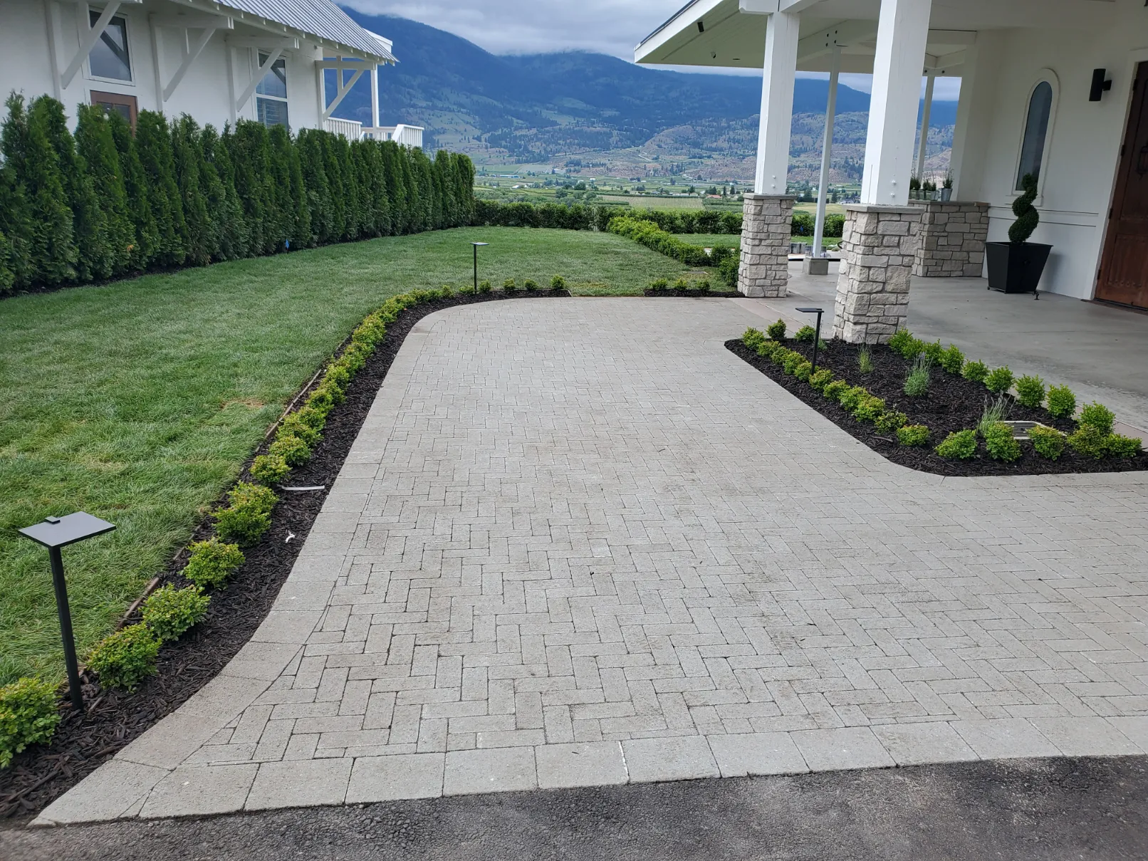 Sod installation in Osoyoos and Oliver BC