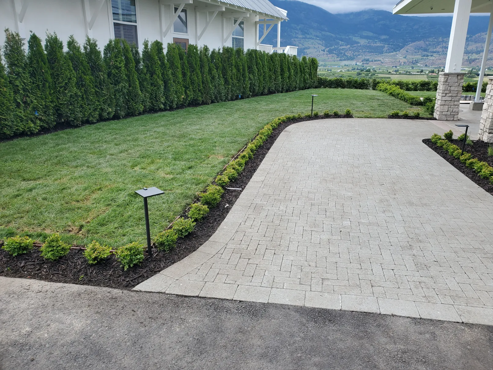 Sod installation in Osoyoos and Oliver BC