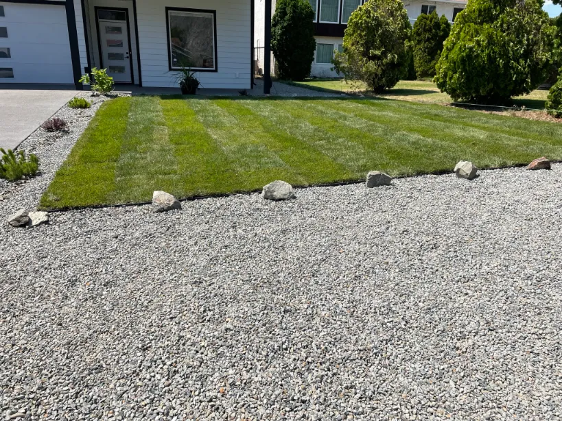 Sod installation in Osoyoos and Oliver BC