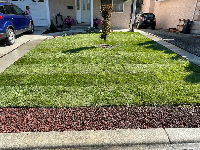 Sod installation in Osoyoos and Oliver BC
