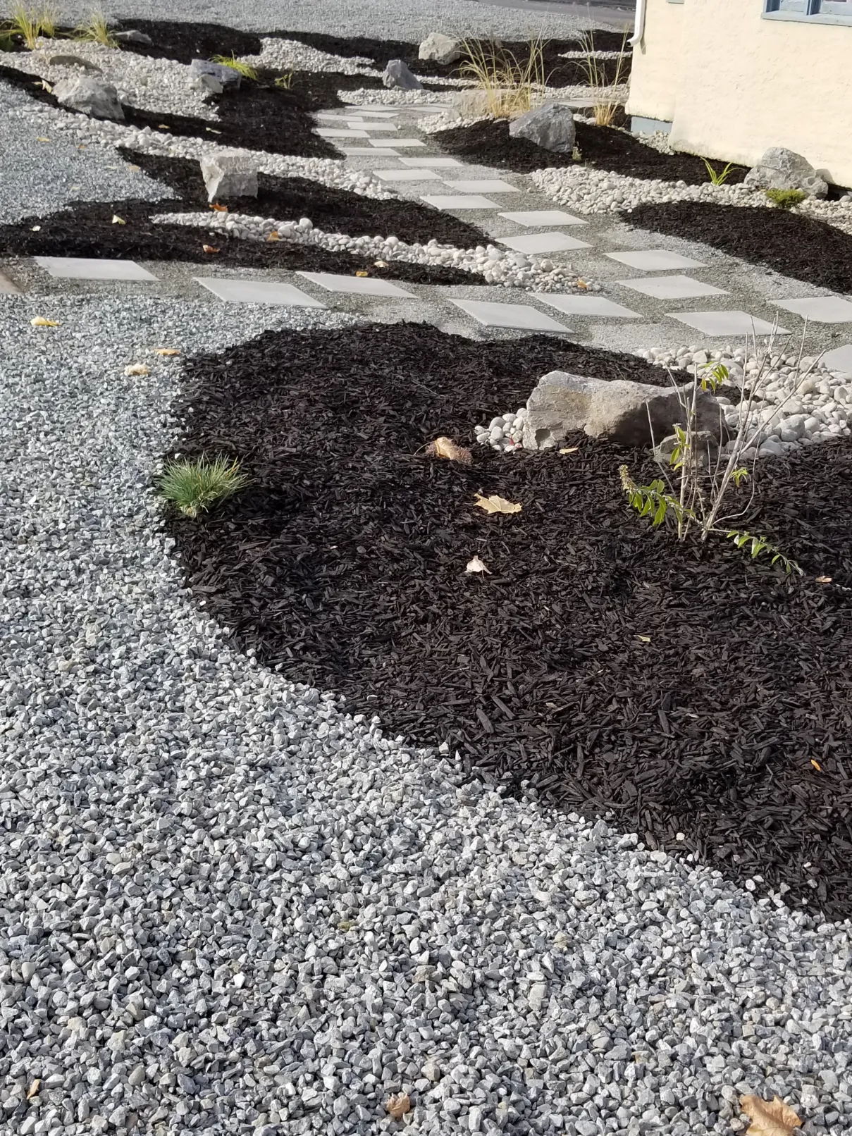 Xeriscape planting in Osoyoos and Oliver BC