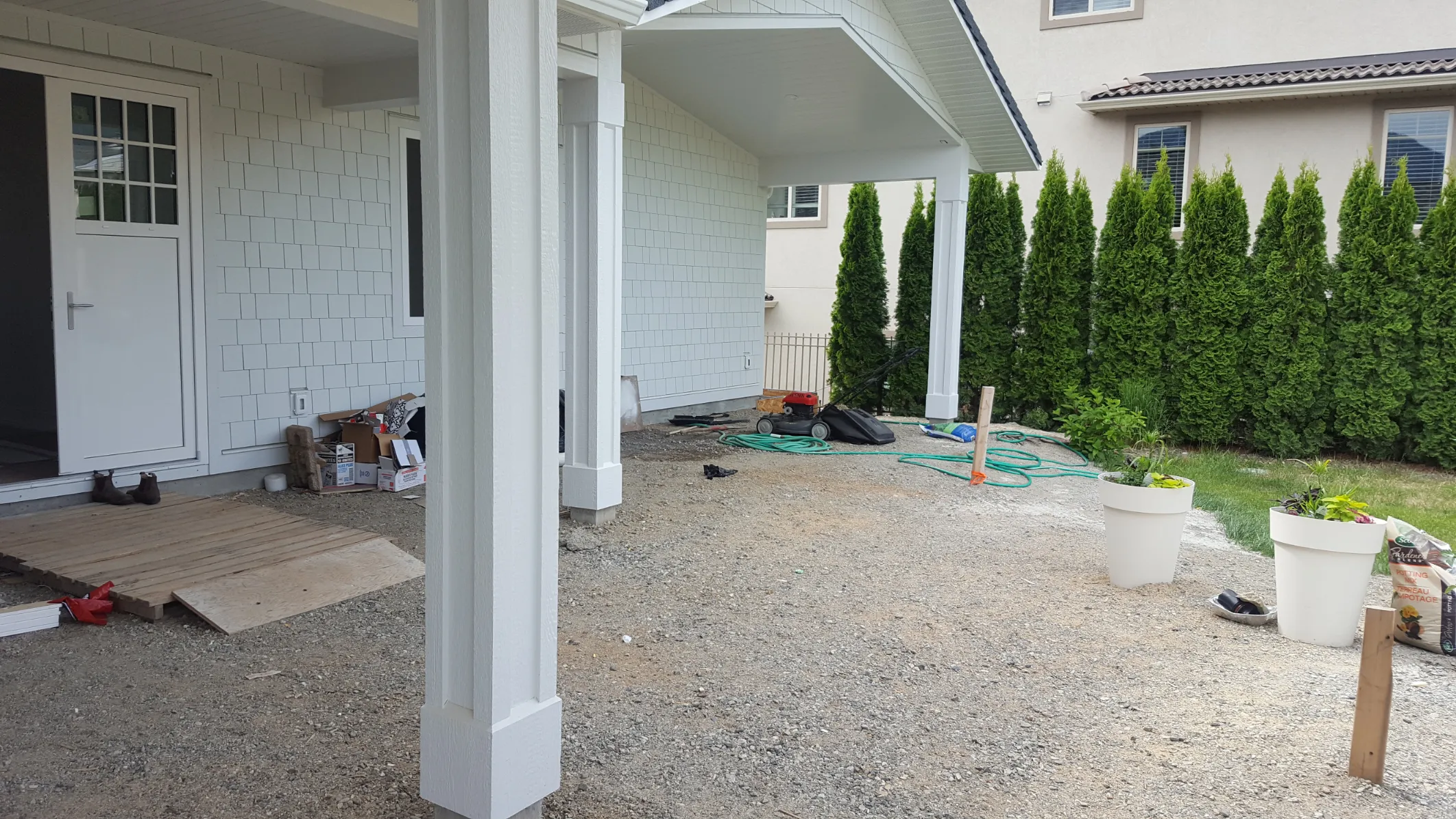 Xeriscape planting in Osoyoos and Oliver BC