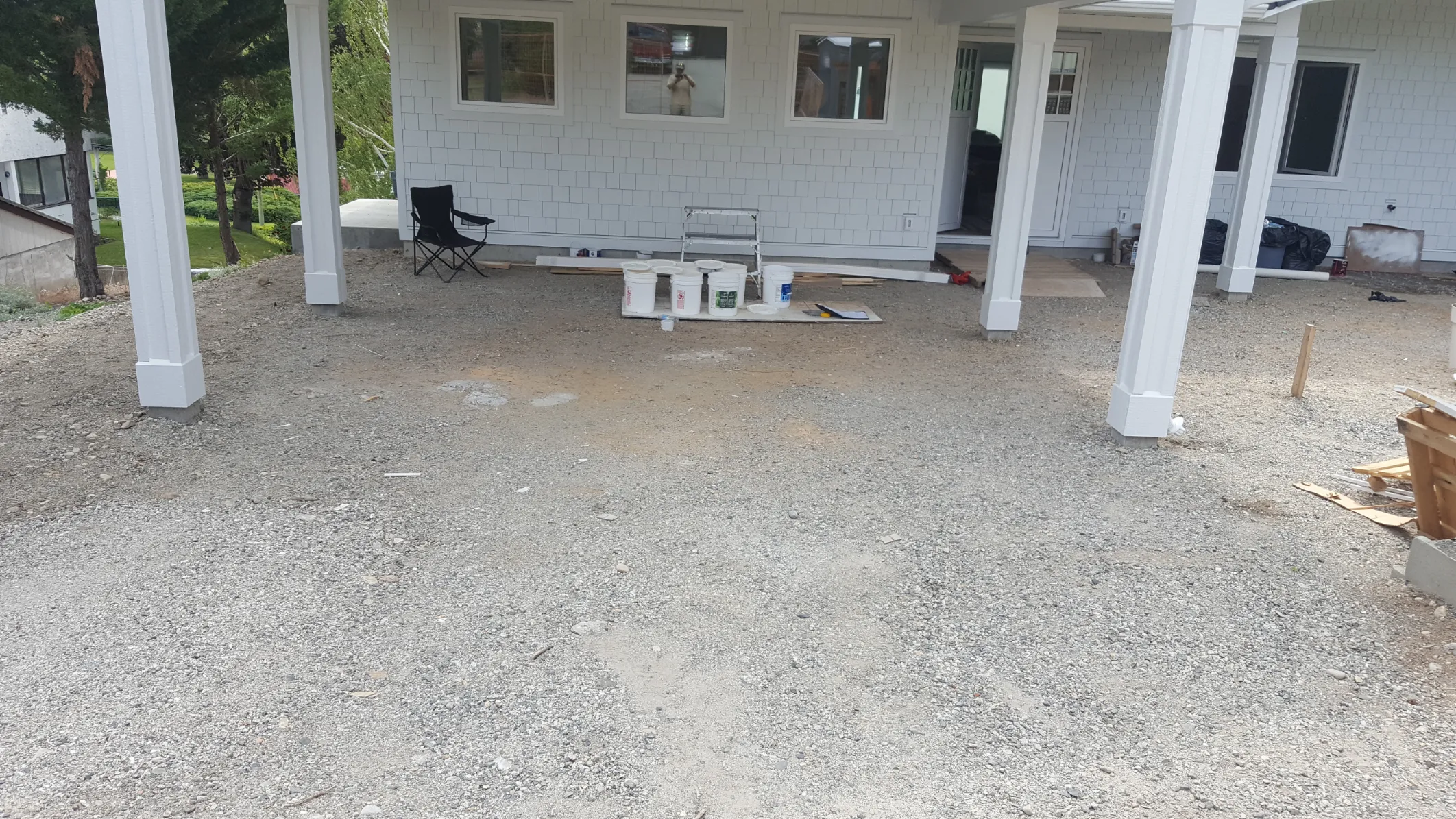 Xeriscape planting in Osoyoos and Oliver BC