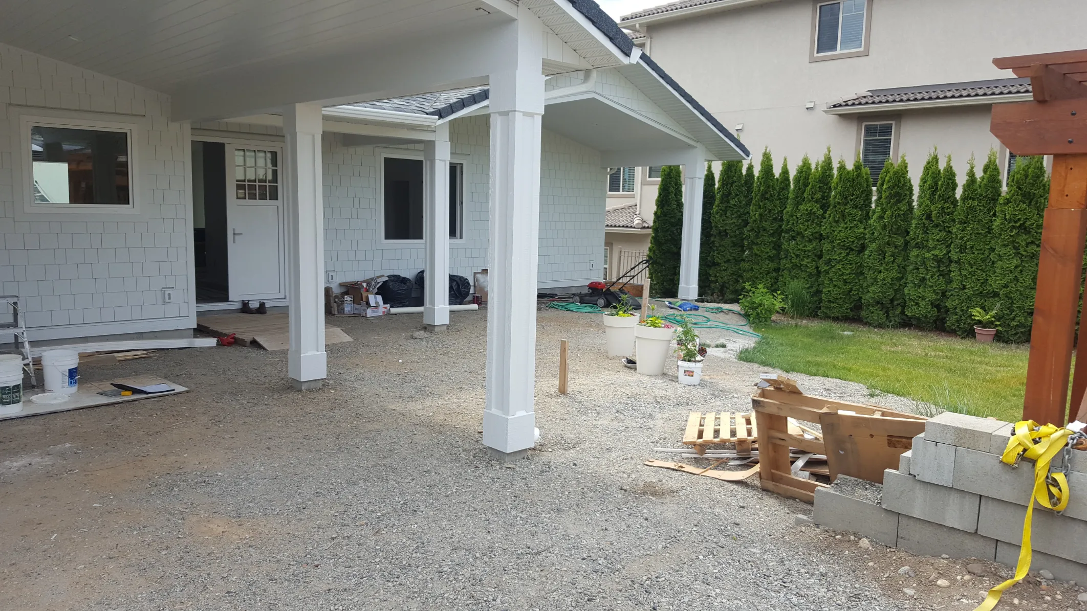 Xeriscape planting in Osoyoos and Oliver BC