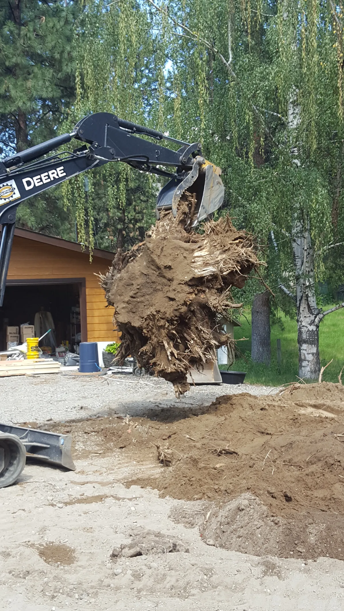 Xeriscape planting in Osoyoos and Oliver BC