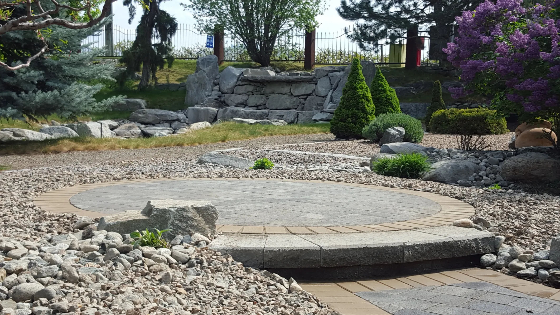 Xeriscape planting in Osoyoos and Oliver BC