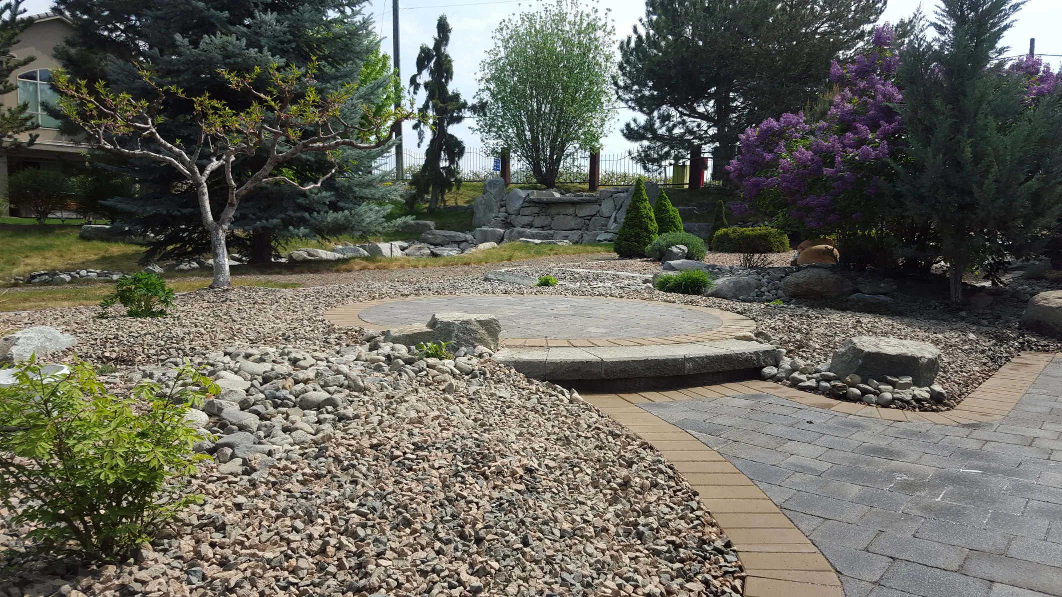 Xeriscape planting in Osoyoos and Oliver BC