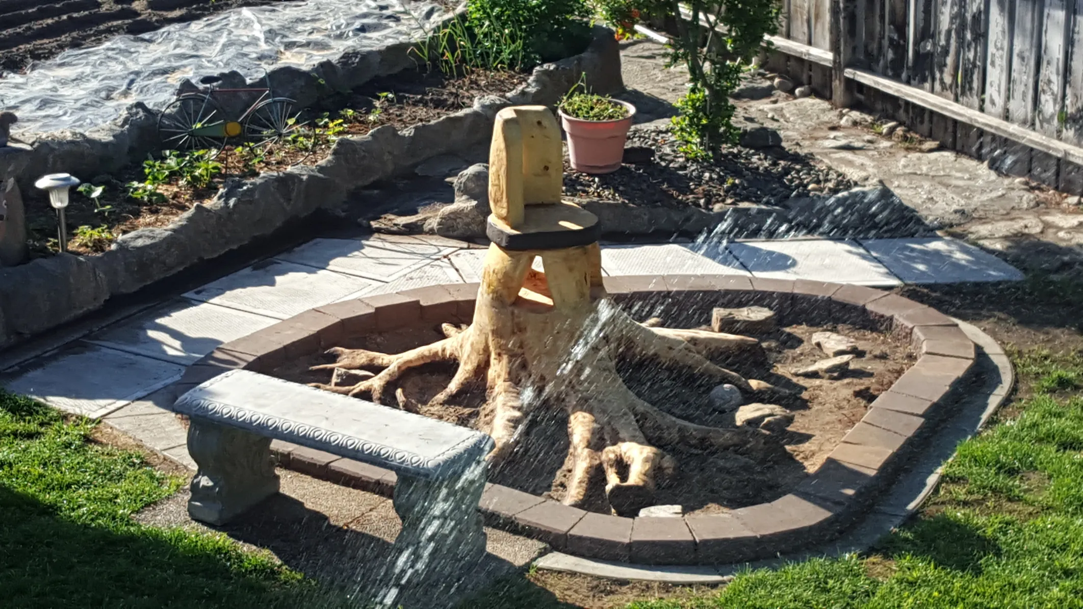 Xeriscape planting in Osoyoos and Oliver BC