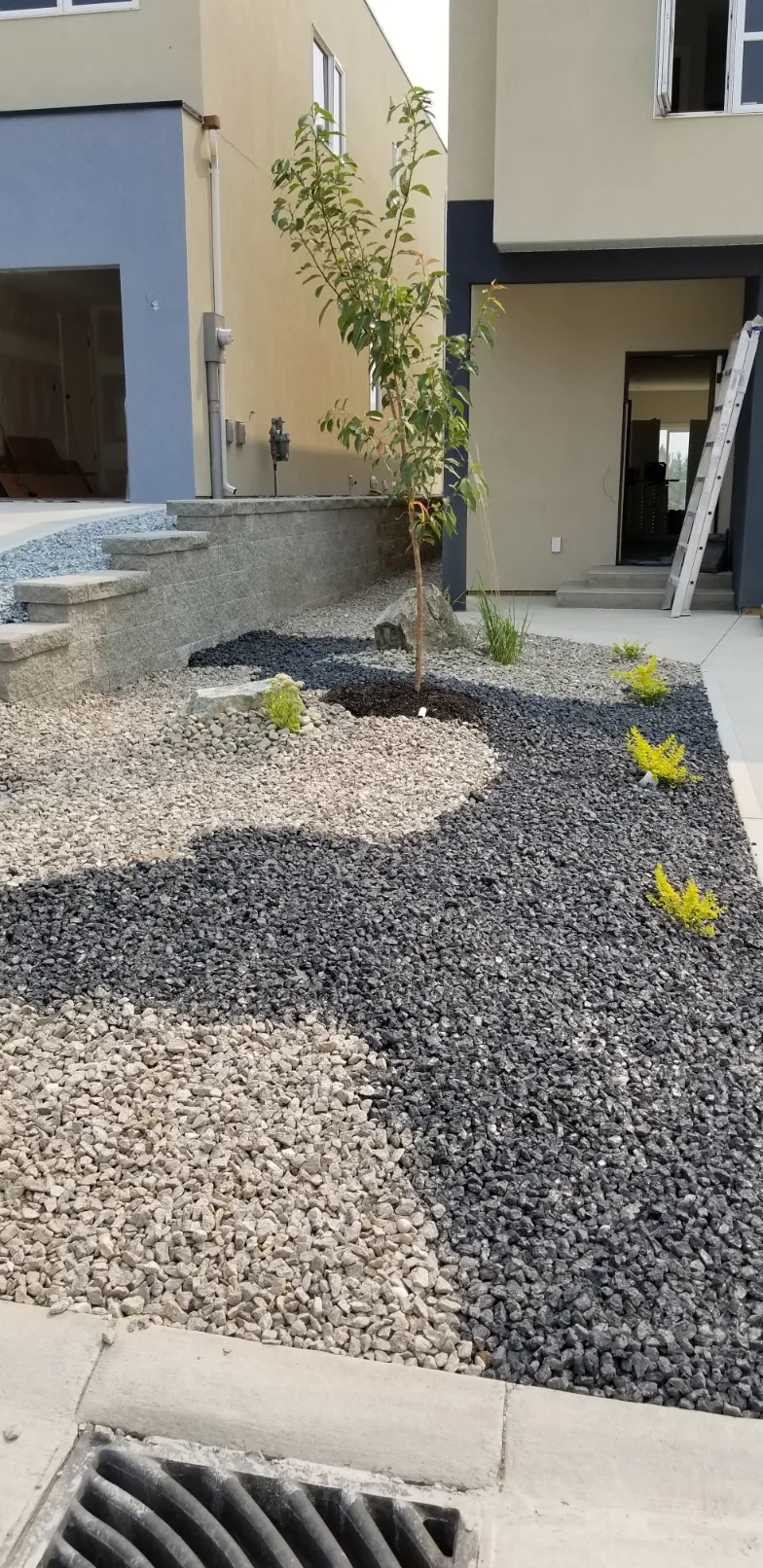 Xeriscape planting in Osoyoos and Oliver BC