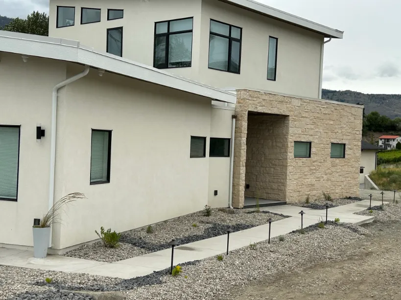 Xeriscape planting in Osoyoos and Oliver BC