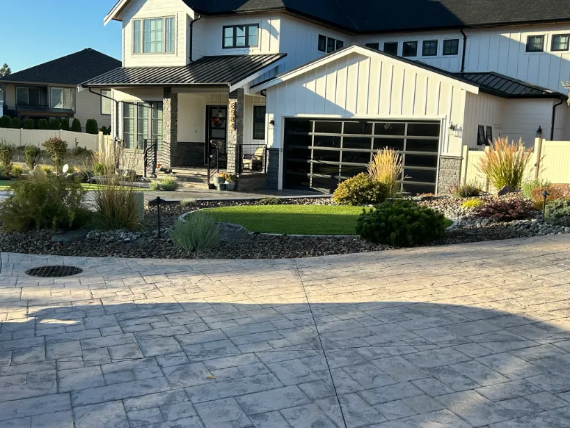 Xeriscape planting in Osoyoos and Oliver BC
